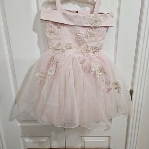 Gorgeous Disney Princess Collection Aurora Floral Kids Formal Dress 7/8
